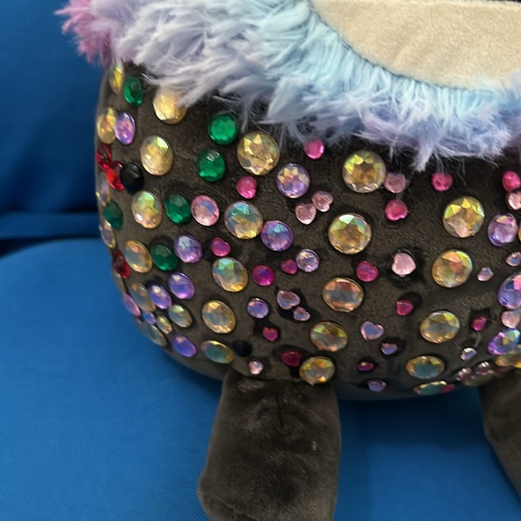 Original SquishMallows Named Frumpy Size 8 “ Inch Bigfoot Valentines Day NWTS - Picture 5 of 14